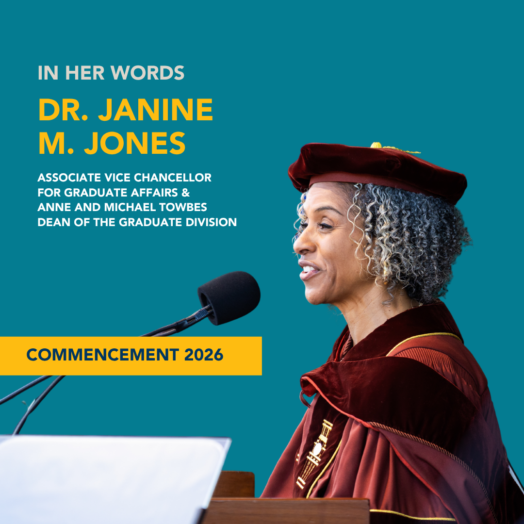 IN HER WORDS: Dr. Janine M. Jones' Commencement 2026 Address