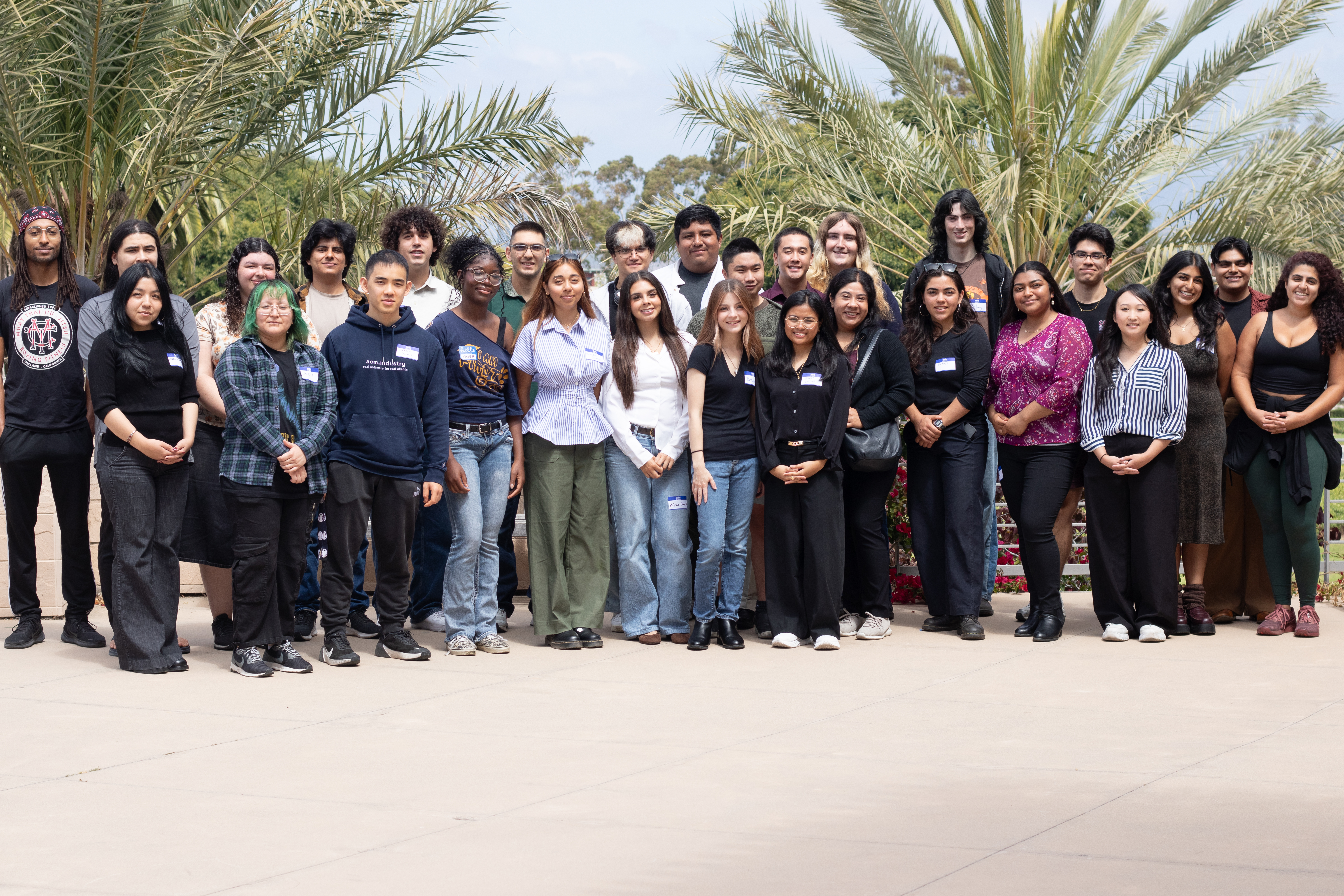 A group photo of our Summer Program Scholars and grad student mentors
